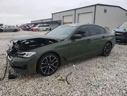 Salvage cars for sale at Wayland, MI auction: 2021 BMW 530 XI