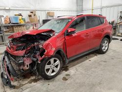 Salvage cars for sale from Copart Milwaukee, WI: 2014 Toyota Rav4 XLE