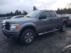 Salvage trucks for sale at Graham, WA auction: 2013 Ford F150 Super Cab