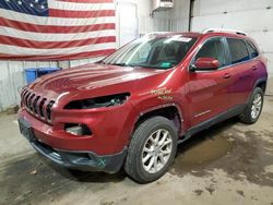 Jeep salvage cars for sale: 2017 Jeep Cherokee Latitude