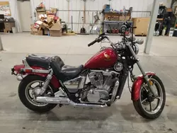 Salvage motorcycles for sale at Avon, MN auction: 1987 Honda VT700 C