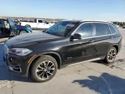 Salvage cars for sale at Grand Prairie, TX auction: 2017 BMW X5 XDRIVE4