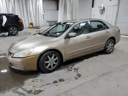 Vehiculos salvage en venta de Copart Albany, NY: 2004 Honda Accord EX