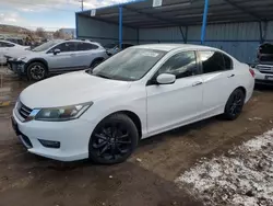 Salvage cars for sale at Colorado Springs, CO auction: 2015 Honda Accord Sport