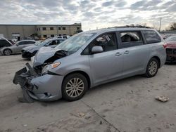 Toyota Sienna xle salvage cars for sale: 2015 Toyota Sienna XLE