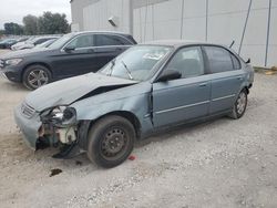 Salvage cars for sale at Apopka, FL auction: 2000 Honda Civic Base