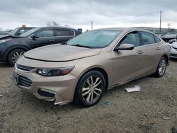 Chevrolet salvage cars for sale: 2018 Chevrolet Malibu LT