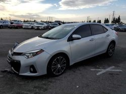 Salvage cars for sale at Rancho Cucamonga, CA auction: 2016 Toyota Corolla L