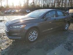 Ford salvage cars for sale: 2015 Ford Fusion SE