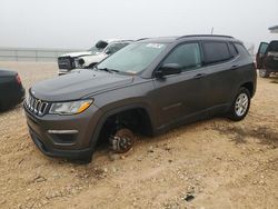 Jeep salvage cars for sale: 2018 Jeep Compass Sport