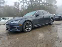 Salvage cars for sale at Greenwell Springs, LA auction: 2017 Audi A4 Premium Plus