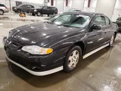 Salvage cars for sale from Copart Avon, MN: 2002 Chevrolet Monte Carlo SS