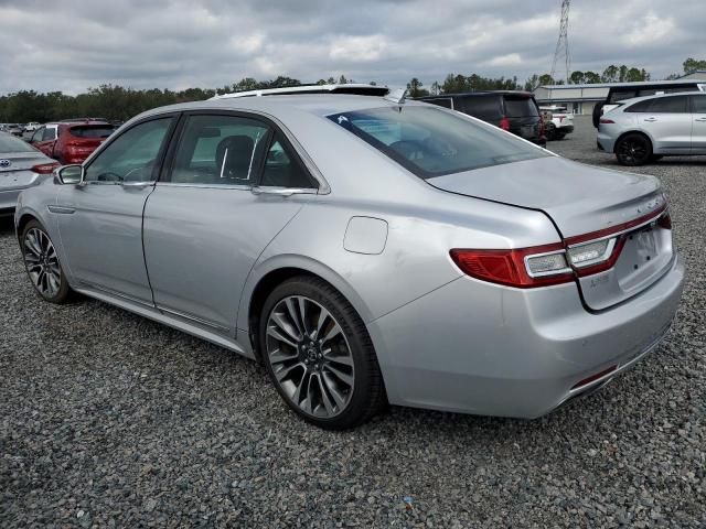 2018 Lincoln Continental Select