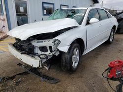 Salvage cars for sale at Pekin, IL auction: 2010 Chevrolet Impala LT