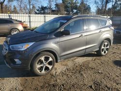 Salvage cars for sale at Hampton, VA auction: 2018 Ford Escape SEL