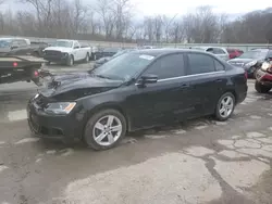 Salvage cars for sale at Ellwood City, PA auction: 2014 Volkswagen Jetta TDI