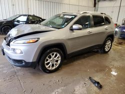 Salvage cars for sale at Franklin, WI auction: 2014 Jeep Cherokee Latitude