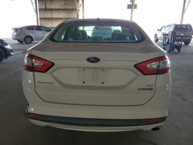 2013 Ford Fusion SE Hybrid