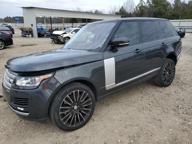 2016 Land Rover Range Rover Supercharged