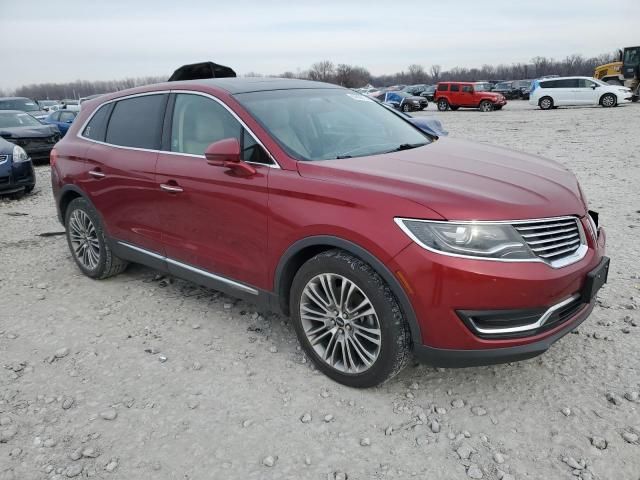 2016 Lincoln MKX Reserve