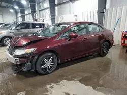 Honda salvage cars for sale: 2014 Honda Civic LX