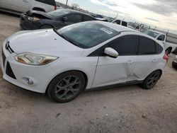 Salvage cars for sale at Andrews, TX auction: 2014 Ford Focus SE