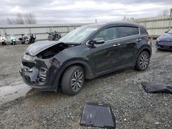 Carros salvage a la venta en subasta: 2017 KIA Sportage EX