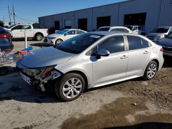 Salvage cars for sale at Jacksonville, FL auction: 2022 Toyota Corolla LE