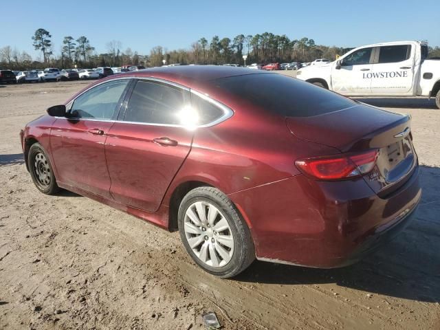 2016 Chrysler 200 LX