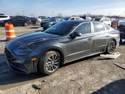 Salvage cars for sale at Indianapolis, IN auction: 2022 Hyundai Sonata Limited