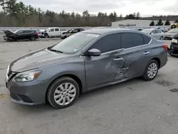 2017 Nissan Sentra S en venta en Windham, ME