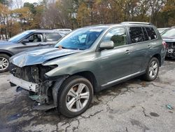 Salvage cars for sale from Copart Austell, GA: 2013 Toyota Highlander Limited