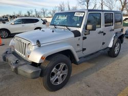 Salvage cars for sale at Bridgeton, MO auction: 2007 Jeep Wrangler Sahara