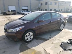 KIA Vehiculos salvage en venta: 2018 KIA Forte LX