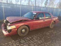 Salvage cars for sale from Copart Atlantic Canada Auction, NB: 2000 Ford Crown Victoria Police Interceptor