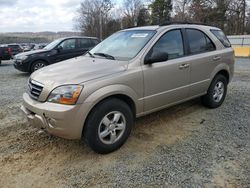 Salvage cars for sale at Concord, NC auction: 2007 KIA Sorento EX