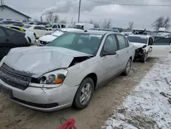 Salvage cars for sale at Pekin, IL auction: 2005 Chevrolet Malibu LS