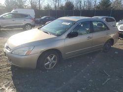 Honda Accord salvage cars for sale: 2005 Honda Accord EX