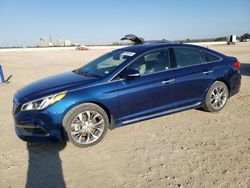 Salvage cars for sale from Copart New Braunfels, TX: 2015 Hyundai Sonata Sport