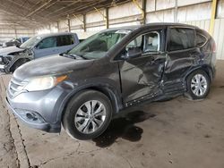 Salvage SUVs for sale at auction: 2012 Honda CR-V EXL