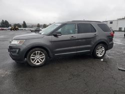 Salvage cars for sale at Vallejo, CA auction: 2016 Ford Explorer XLT