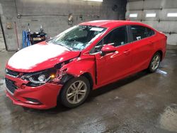 Chevrolet Cruze salvage cars for sale: 2017 Chevrolet Cruze LT