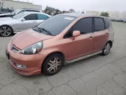 Honda fit Sport salvage cars for sale: 2008 Honda FIT Sport