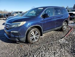 Honda salvage cars for sale: 2016 Honda Pilot Exln