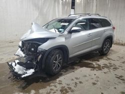 Toyota Highlander se salvage cars for sale: 2019 Toyota Highlander SE