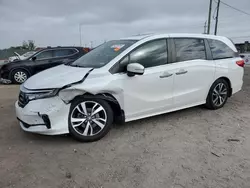 Honda Odyssey salvage cars for sale: 2022 Honda Odyssey Touring