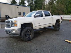 Salvage cars for sale from Copart Cleveland: 2015 Chevrolet Silverado K1500 LTZ