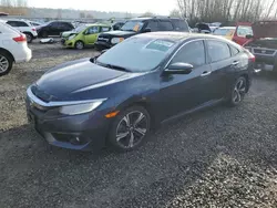 Salvage cars for sale at Arlington, WA auction: 2017 Honda Civic Touring