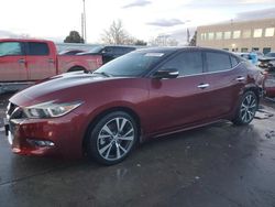 2016 Nissan Maxima 3.5S en venta en Littleton, CO