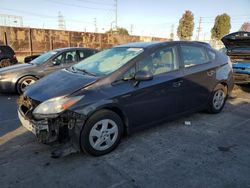 Salvage cars for sale at Wilmington, CA auction: 2011 Toyota Prius